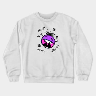 *BLEEP! *BLEEP! *BLEEP!* Monster Grape Crewneck Sweatshirt